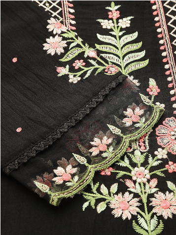 Salimar Vol 9 Embroidered Kurti With Bottom Dupatta
